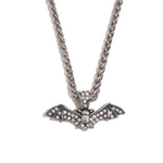 Load image into Gallery viewer, FLYING BAT PENDANTS WITH WOVEN CHAIN