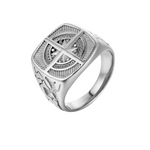 Load image into Gallery viewer, COMPASS VIKING PIRATE STAINLESS STEEL RING