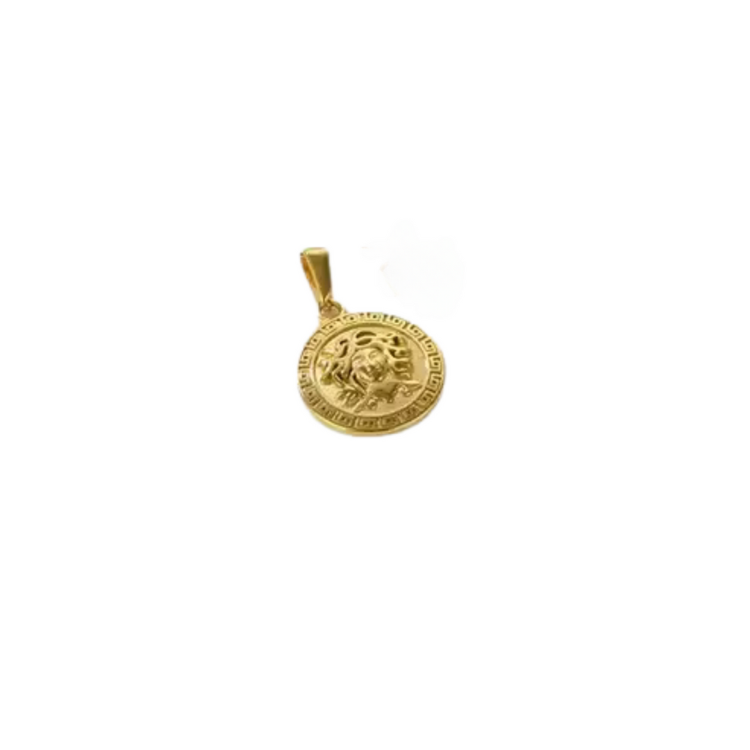 HEAD OF MEDUSA STAINLESS STEEL PENDANT