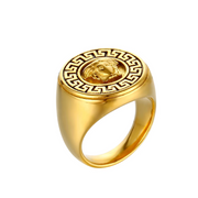 MEDUSA SNAKE HAIR STAINLESS STEEL RING